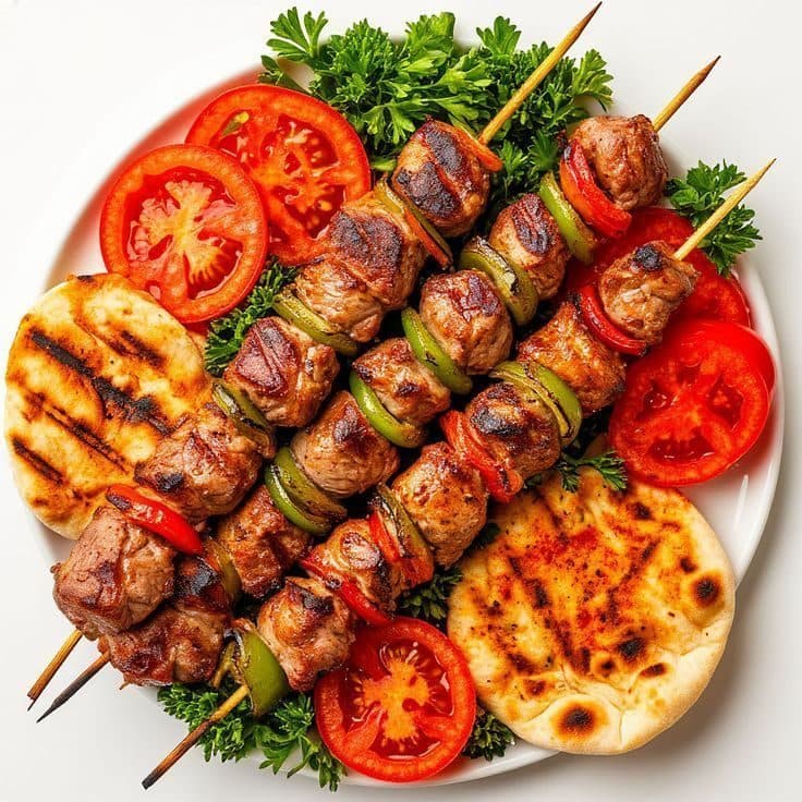 شيش طاووق مدخن